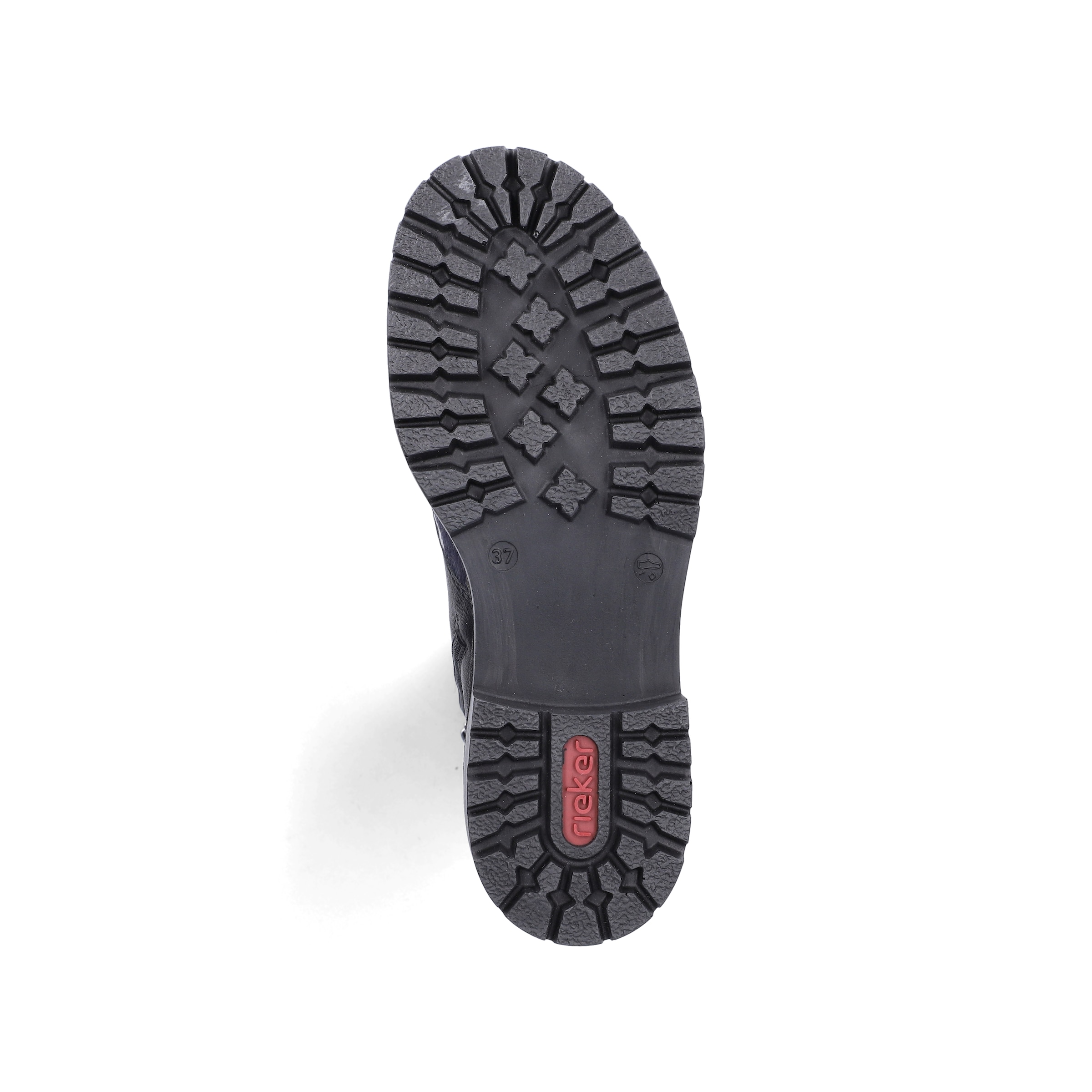 Bottines à lacets Rieker en noir