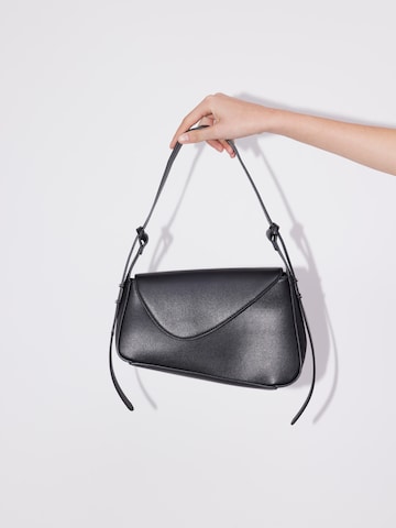 Sac bandoulière 'Rieke' LeGer by Lena Gercke en noir : devant