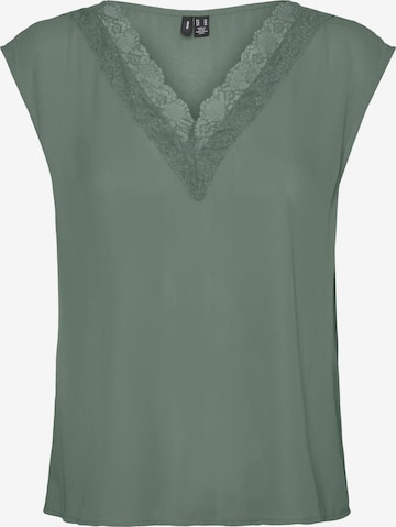 VERO MODA Blouse 'MAPLE' in Green: front