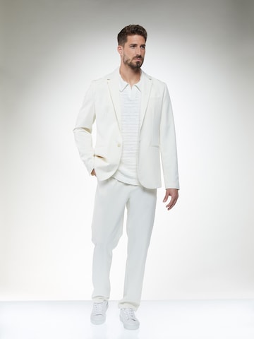 ABOUT YOU x Kevin Trapp Regular fit Suit Jacket 'Enes' in Beige