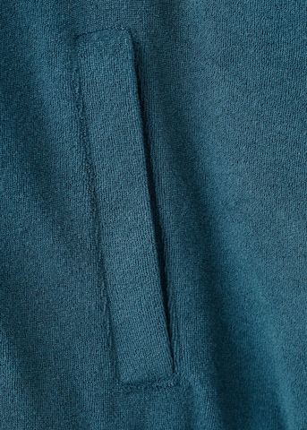 MANGO Knit Cardigan 'Terry' in Blue