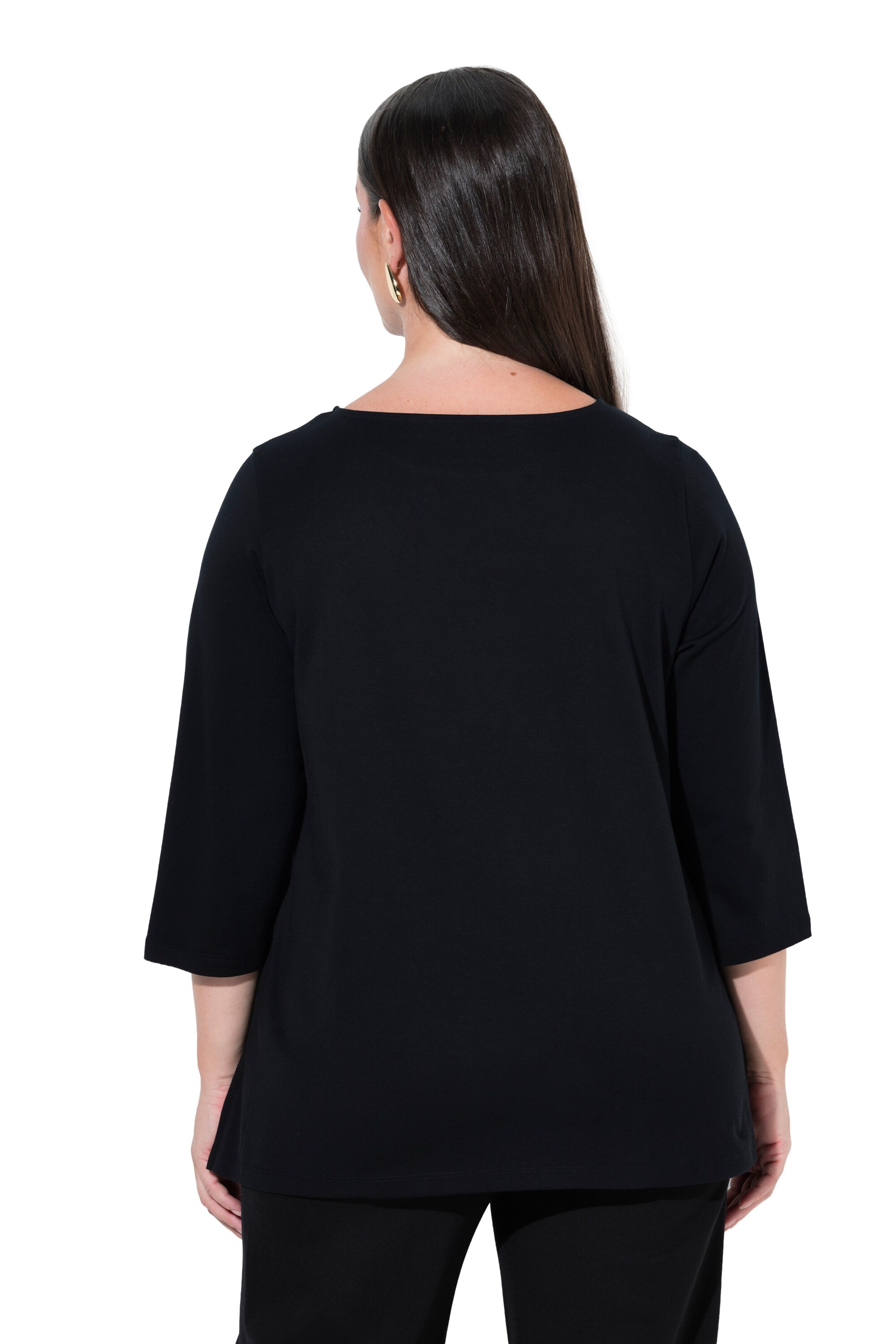 Ulla Popken Shirt in Schwarz