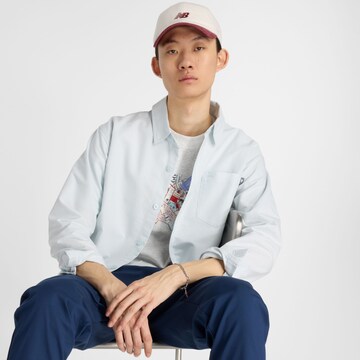Coupe regular Chemise 'Oxford' new balance en bleu