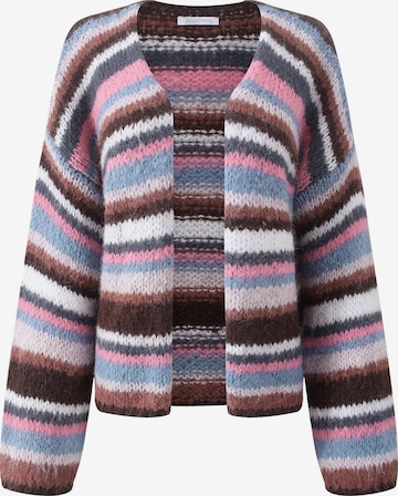 SASSYCLASSY Oversizestrickjacke in Pink: Vorderseite