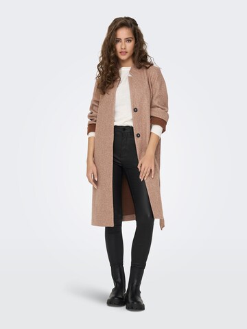 ONLY Between-Seasons Coat in Brown