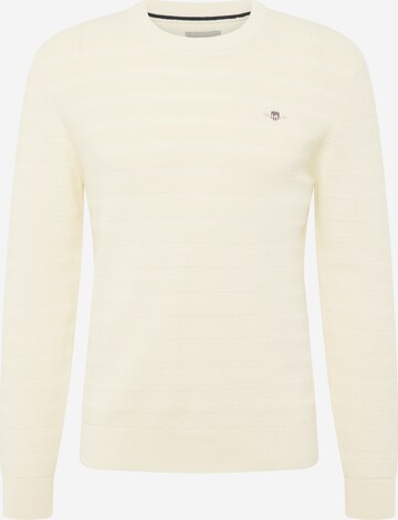 GANT Sweater in Beige: front