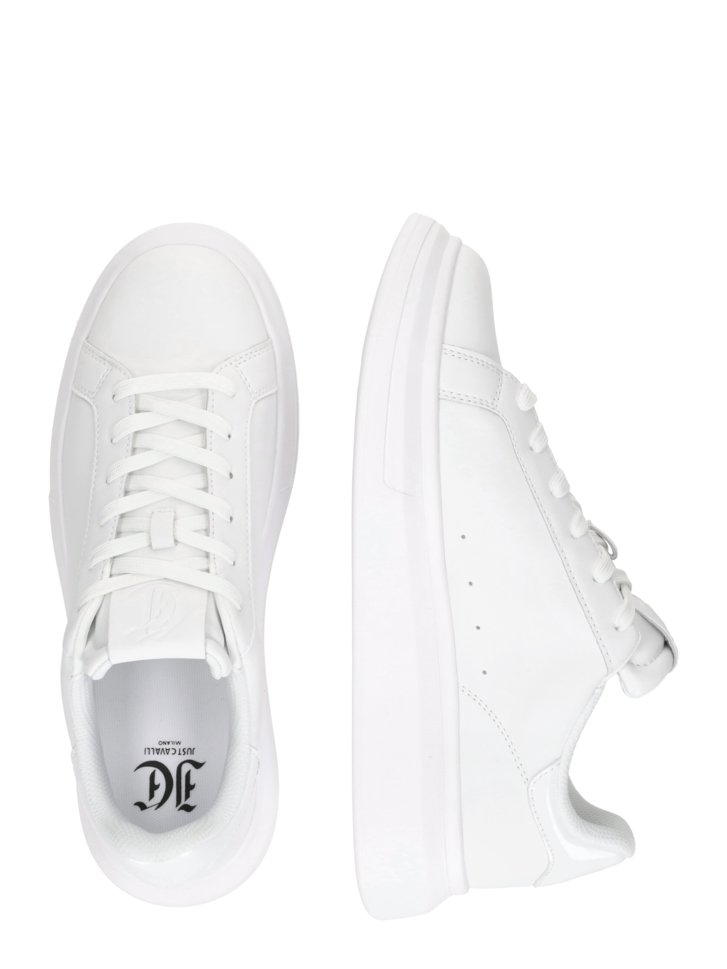 Just Cavalli Низкие кроссовки 'FONDO URSA DIS. 4' в Белый