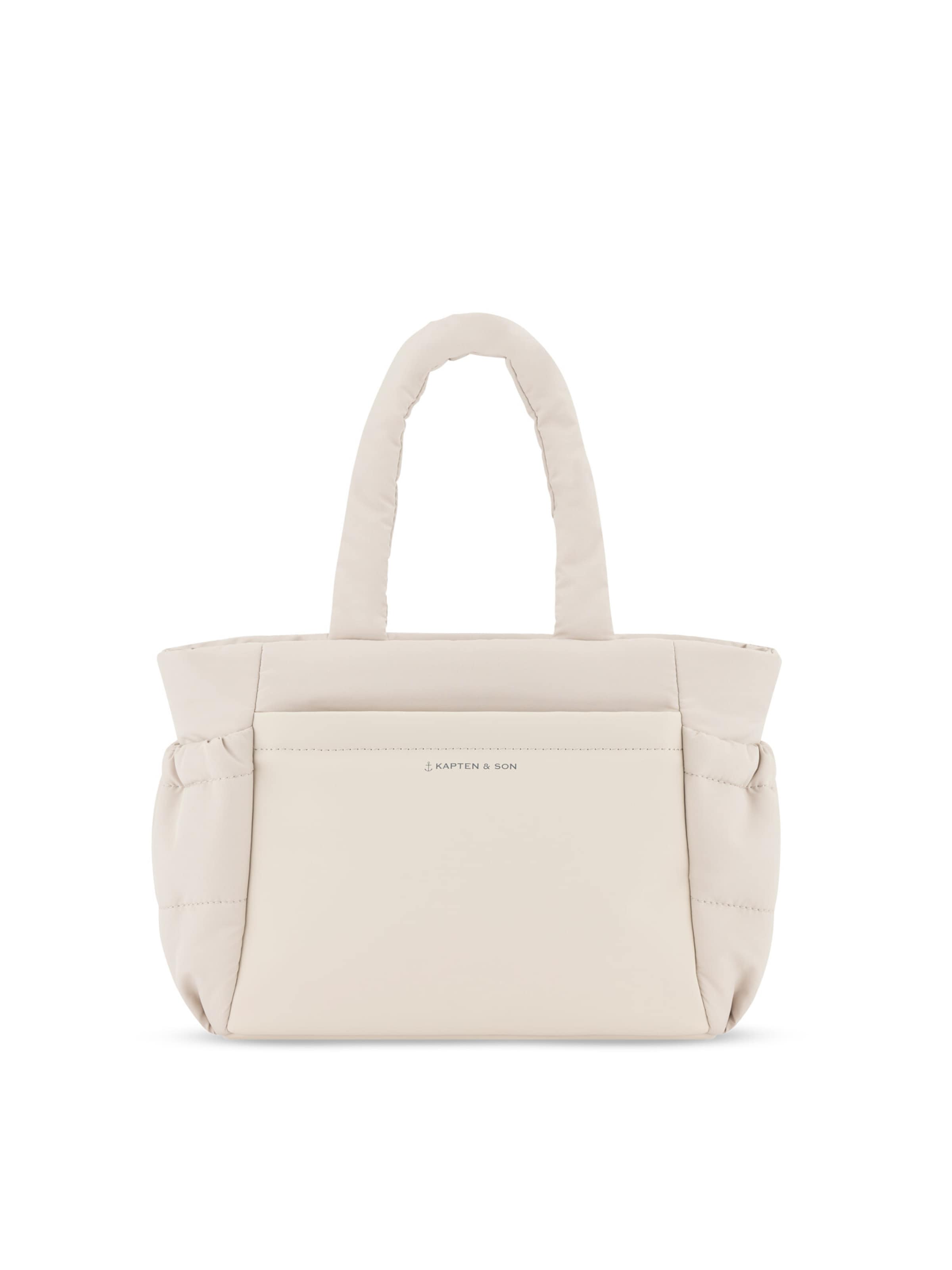 Kapten & Son Handtasche 'Hellvi Cloud Small' in Beige: Vorderseite