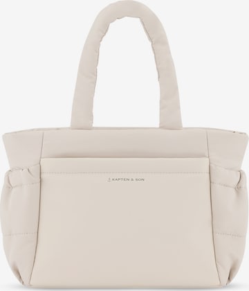 Kapten & Son Handtasche 'Hellvi Cloud Small' in Beige: Vorderseite