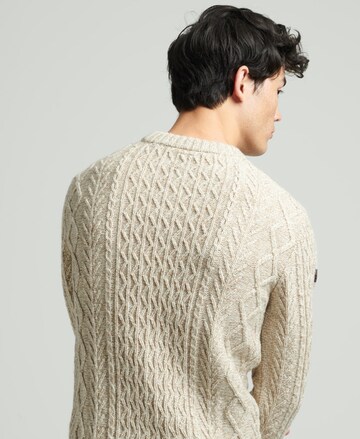 Superdry Sweater 'Jacob ' in Beige