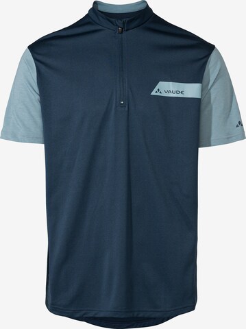 VAUDE Functioneel shirt 'Ledro' in Blauw: voorkant