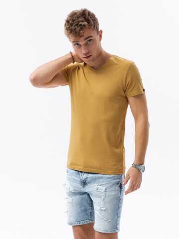 Ombre T-Shirt 'S1369' in Beige: Vorderseite