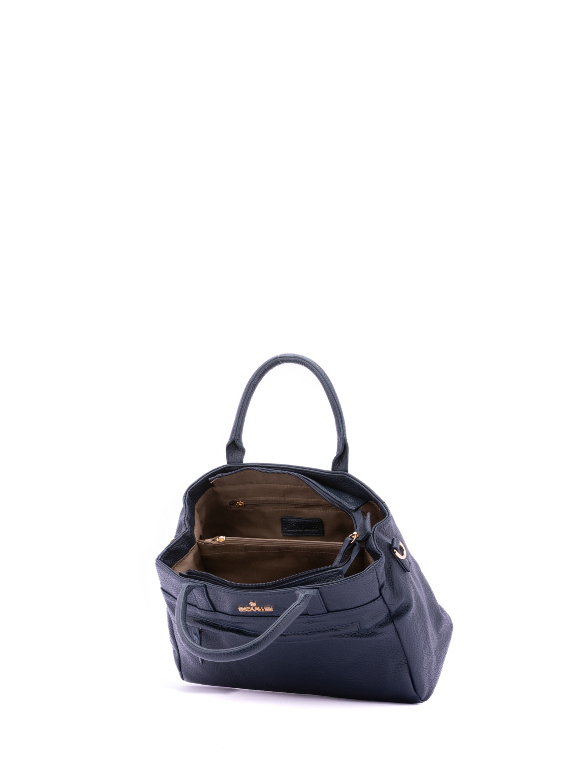 Borsa a mano 'Borsa a Mano Donna B Cavalli Ecopelle Zip - 30x22x10 cm' di B. Cavalli in blu