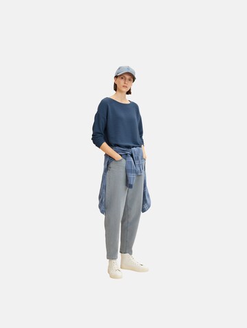 TOM TAILOR Sweatshirt in Blau