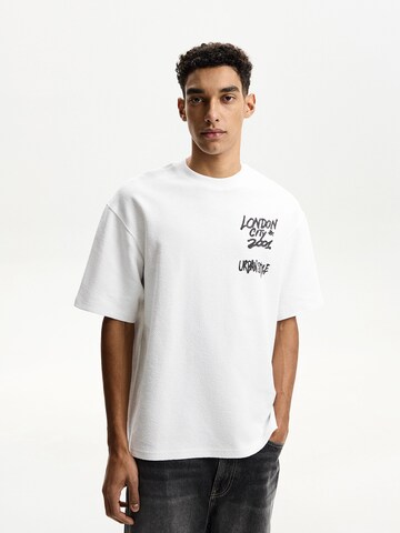Bershka Shirt in White