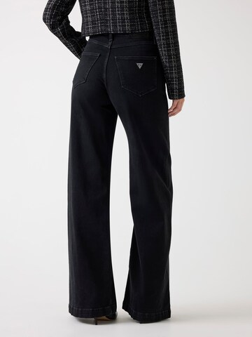GUESS Wide leg Jeans 'Bellagio' in Black