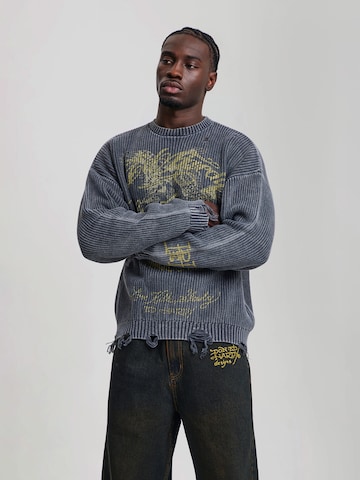 Ed Hardy Pullover 'Los Angeles' in Schwarz