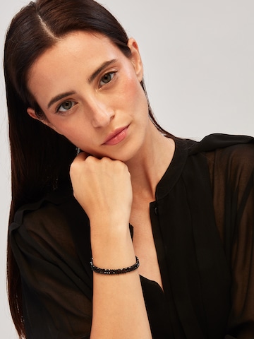 Braccialetto 'MAGNETICA SYSTEM' di Breil in nero: frontale