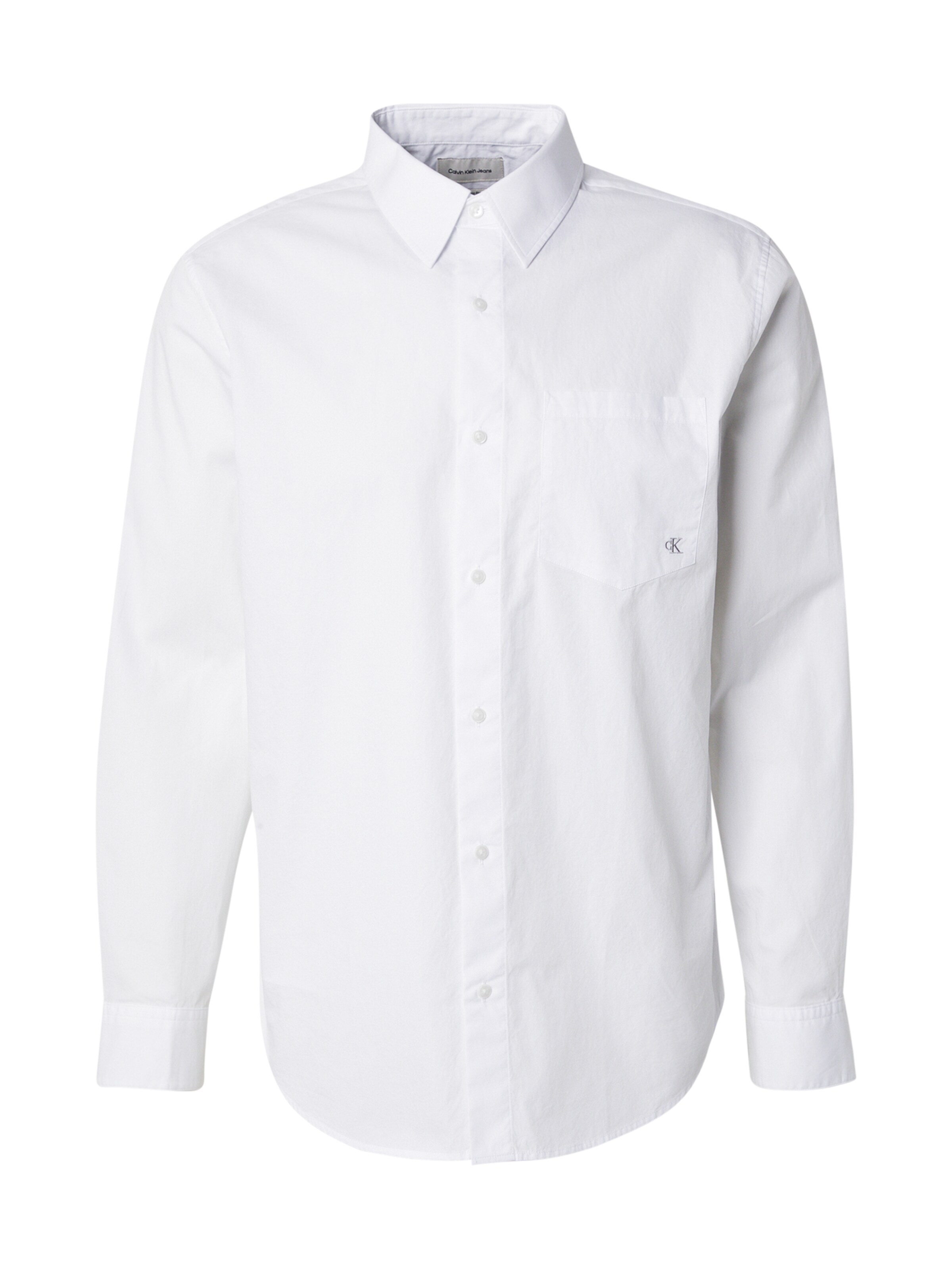 Regular fit Camicia 'CLASSIC' di Calvin Klein Jeans in bianco: frontale
