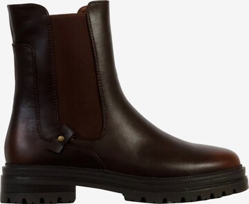 Bottines The Divine Factory en marron : devant