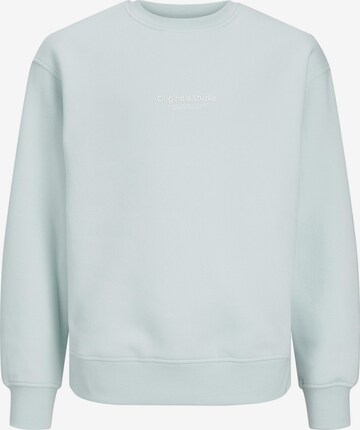 Sweat Jack & Jones Junior en bleu : devant