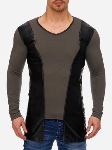 Tazzio - Camiseta '1218-1' en verde: frente