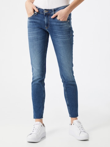 Tommy Jeans Skinny Jeans 'Scarlett' i blå: framsida