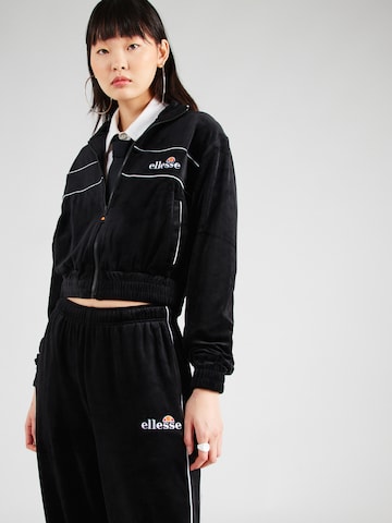 ELLESSE Tepláková bunda 'Almenwelt' - Čierna: predná strana