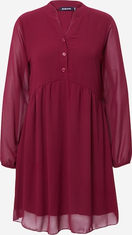 Sublevel Shirt Dress in Red: front