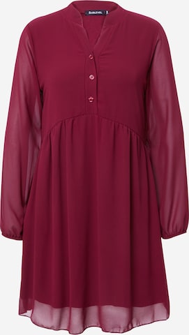 Robe-chemise Sublevel en rouge : devant