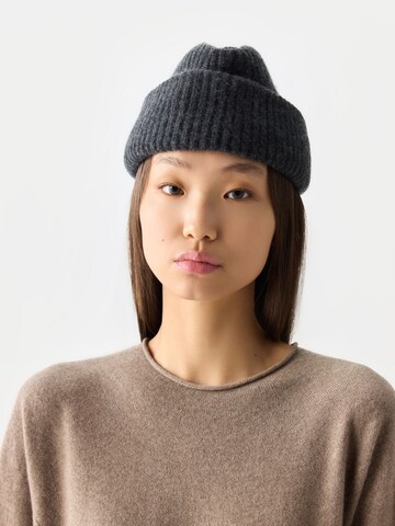 GOBI Cashmere Mütze 'Unisex Cashmere Grandpa Hat'‌‌‌‌‌‌ in Grau: Vorderseite