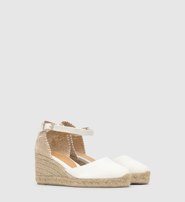 Espadrilles 'Carol' Castañer en blanc