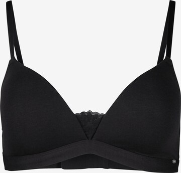 Triangolo Reggiseno di Skiny in nero: frontale