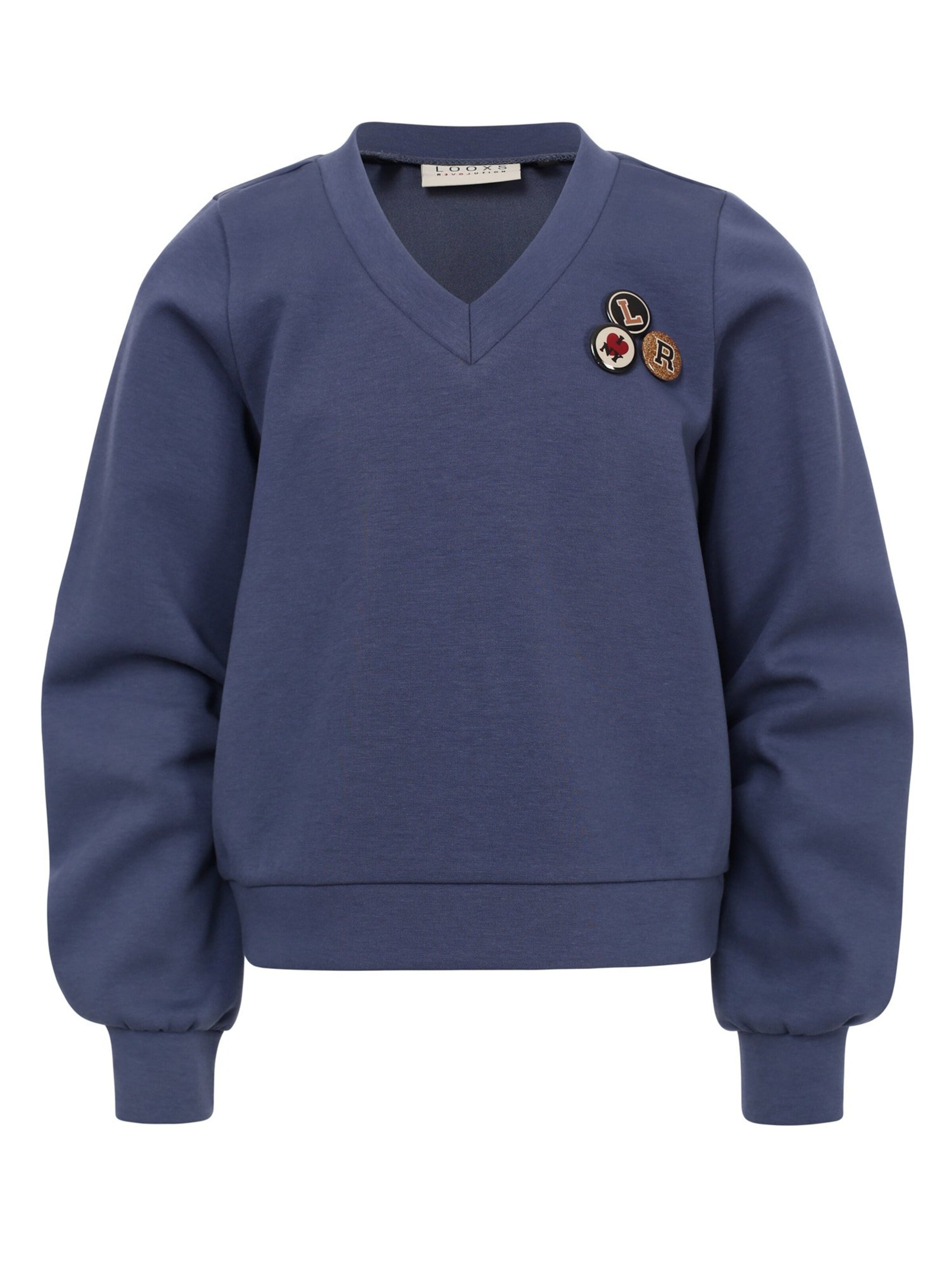 Looxs Revolution Sweatshirt in Blue: front