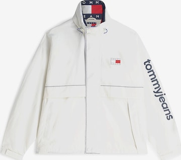 Veste mi-saison Tommy Jeans en blanc : devant