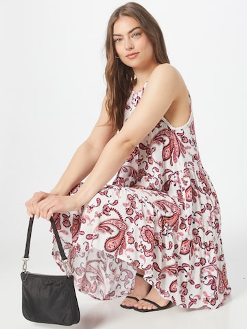 Rochie de vară 'PEACE' de la VERO MODA pe alb