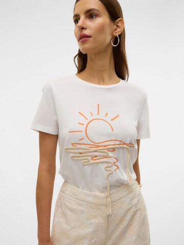 VERO MODA T-Shirt in Weiß