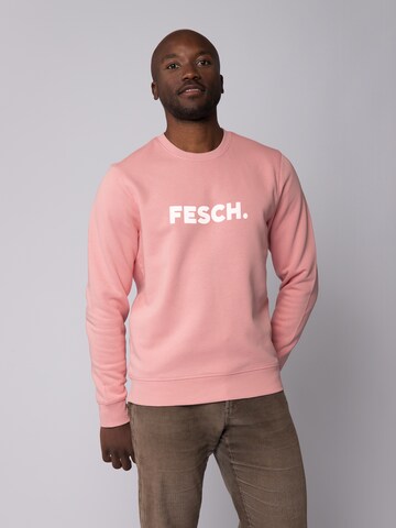 Felpa ' Fesch ' di Watapparel in rosa: frontale
