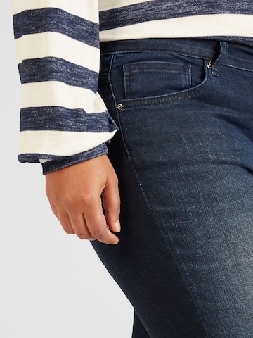 ONLY Carmakoma Skinny Jeans 'WILLY' in Blue