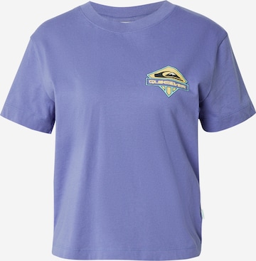 T-shirt QUIKSILVER en violet : devant