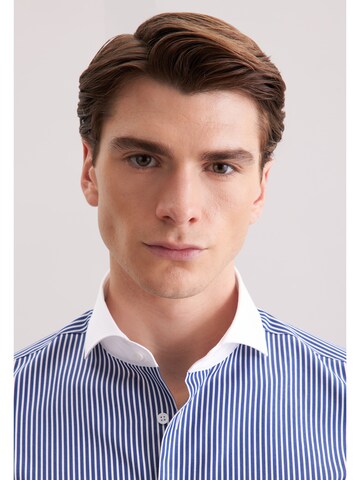 Coupe slim Chemise business 'SMART CLASSICS' SEIDENSTICKER en bleu