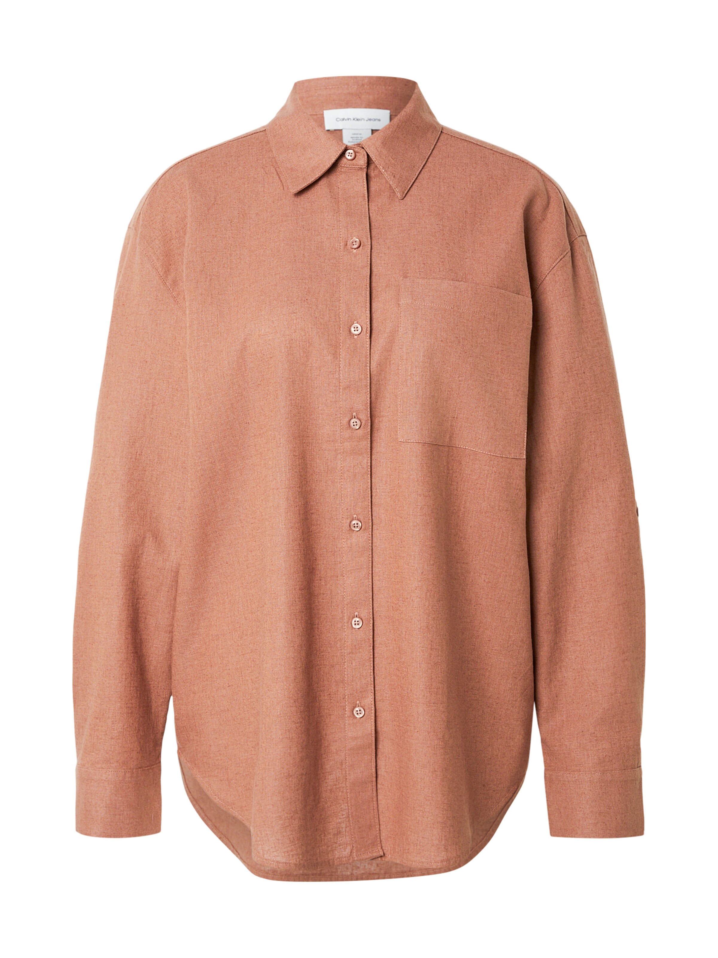 Calvin Klein Jeans Pusero värissä ruskea: etupuoli