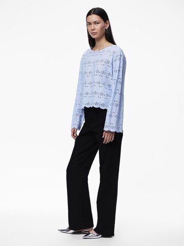 Camicia da donna 'PCArmorine' di PIECES in blu