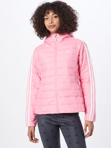 ADIDAS ORIGINALS Prehodna jakna 'Premium ' | roza barva: sprednja stran