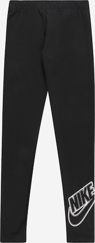 Skinny Leggings 'Favorites' de la Nike Sportswear pe negru: față