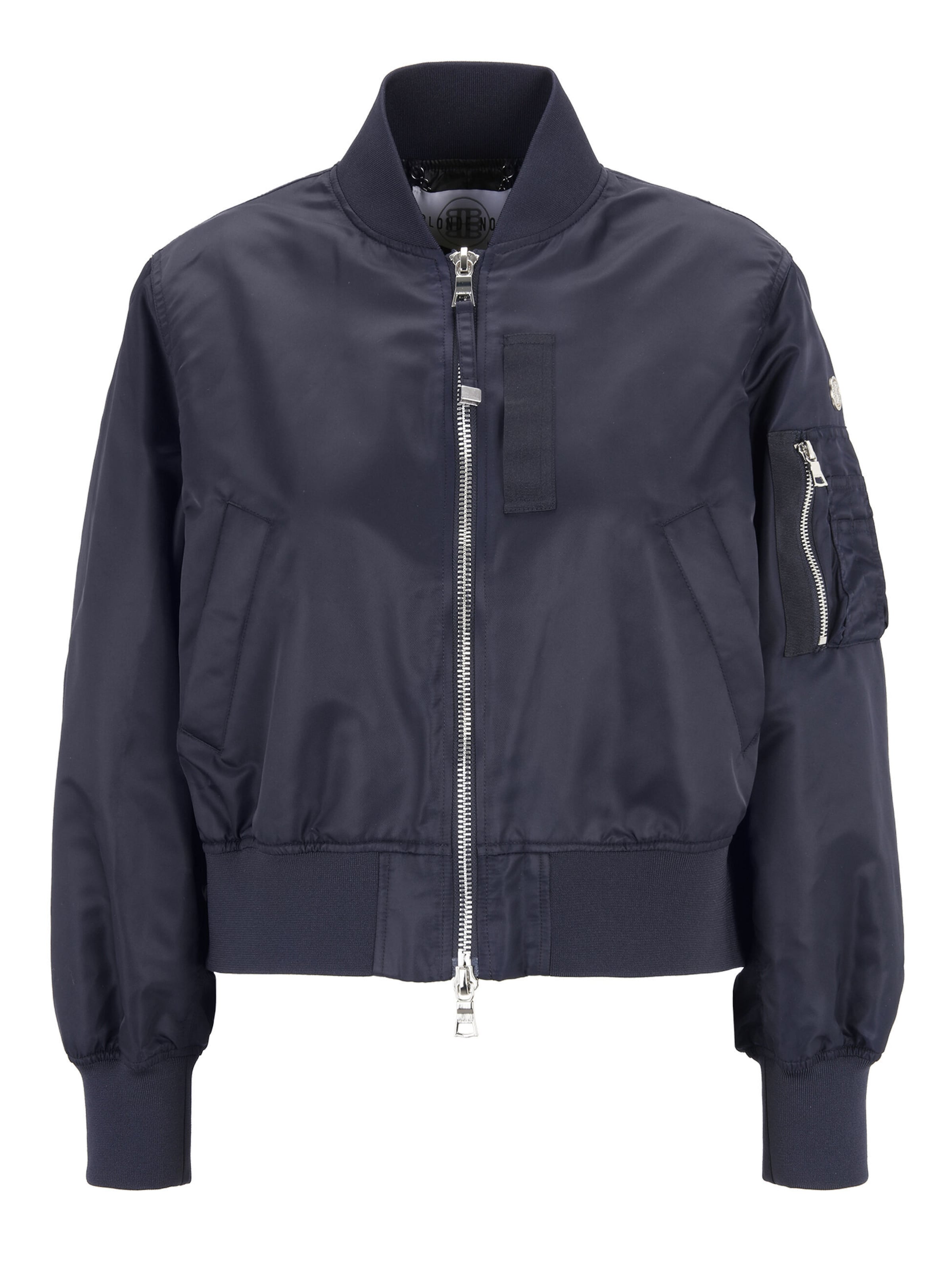 BLONDE No. 8 Jacke 'Churchill' in Blau: Vorderseite