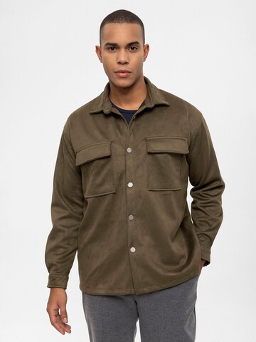 Antioch Between-season jacket in Green: front