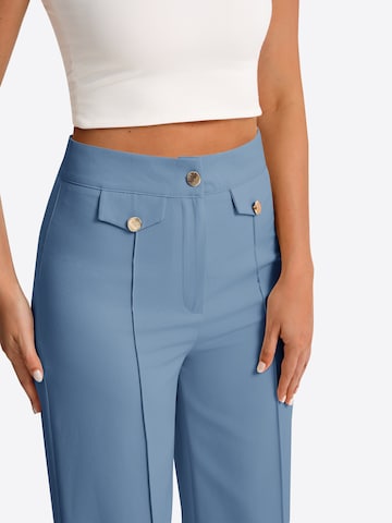 Imily Bela Bootcut Housut värissä sininen