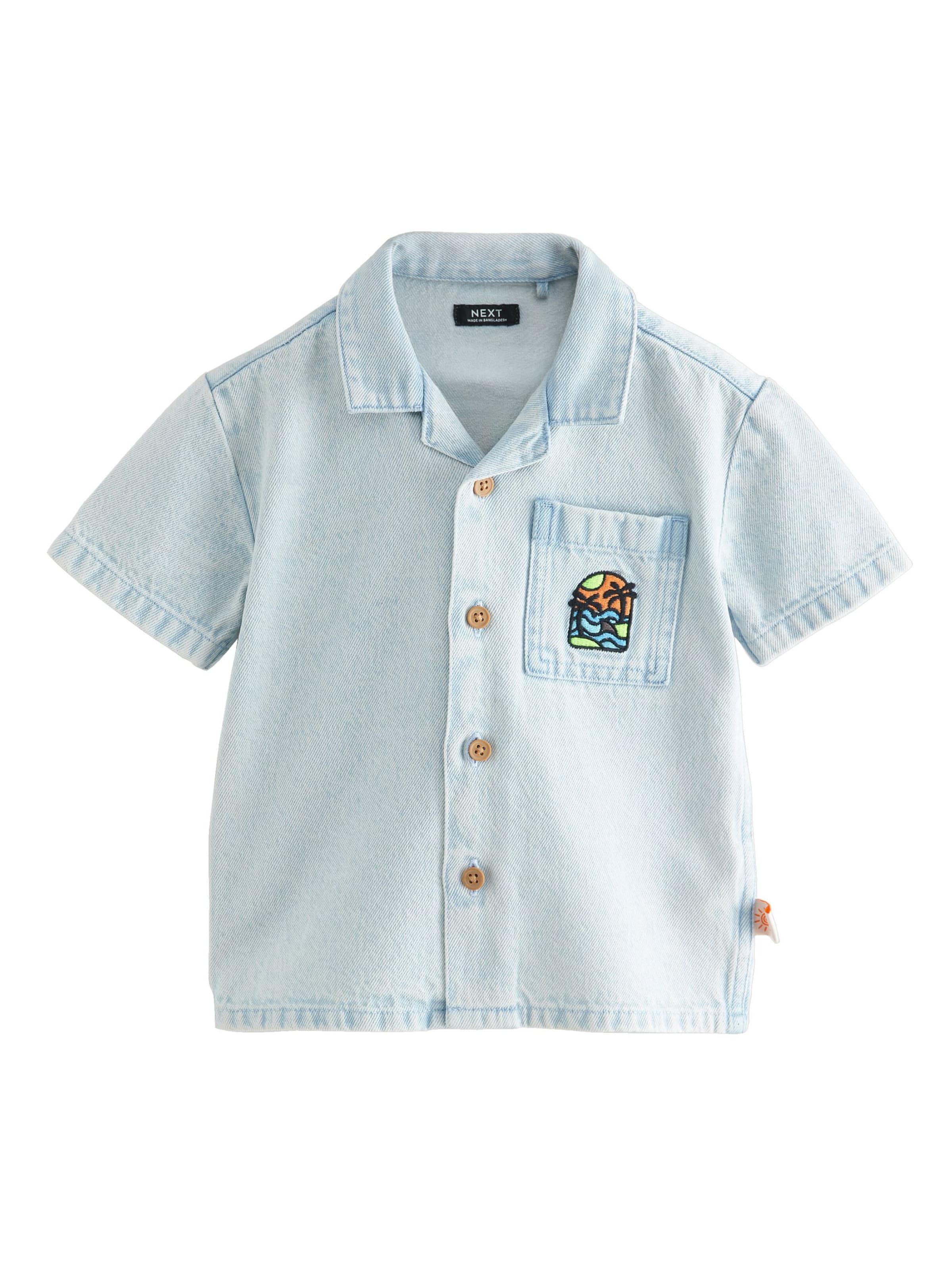 Regular fit Cămașă de la Next pe albastru: față