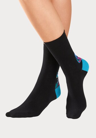 H.I.S Socken in Schwarz